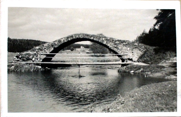 Svedsky most zachyceny na fotografii z roku 1943